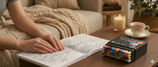 Pourquoi le coloriage est devenu le nouveau rituel bien-être