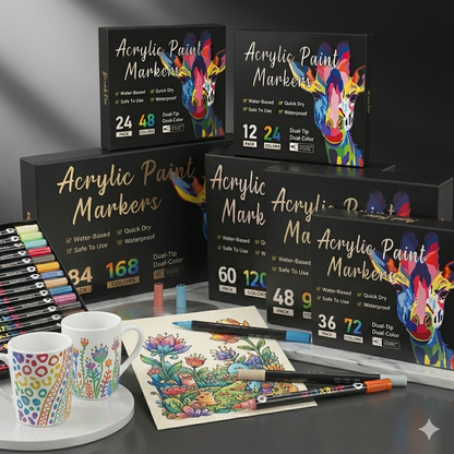 Feutres acryliques LUNIVIA™