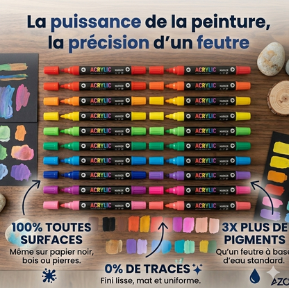 Feutres acryliques LUNIVIA™