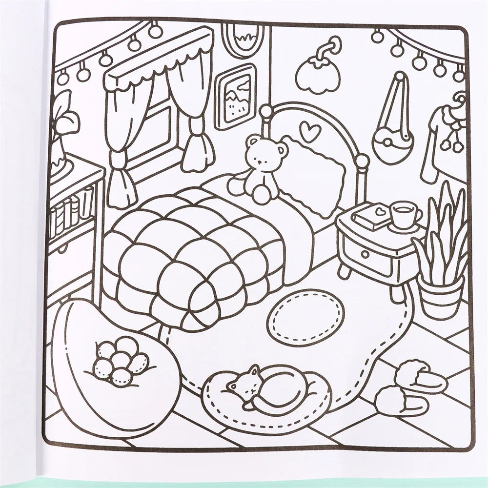 Livre de coloriage relaxant - Little Corner