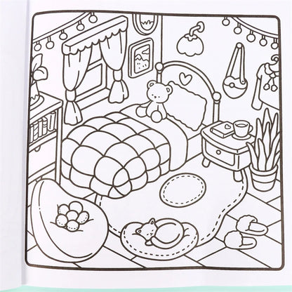 Livre de coloriage relaxant - Little Corner