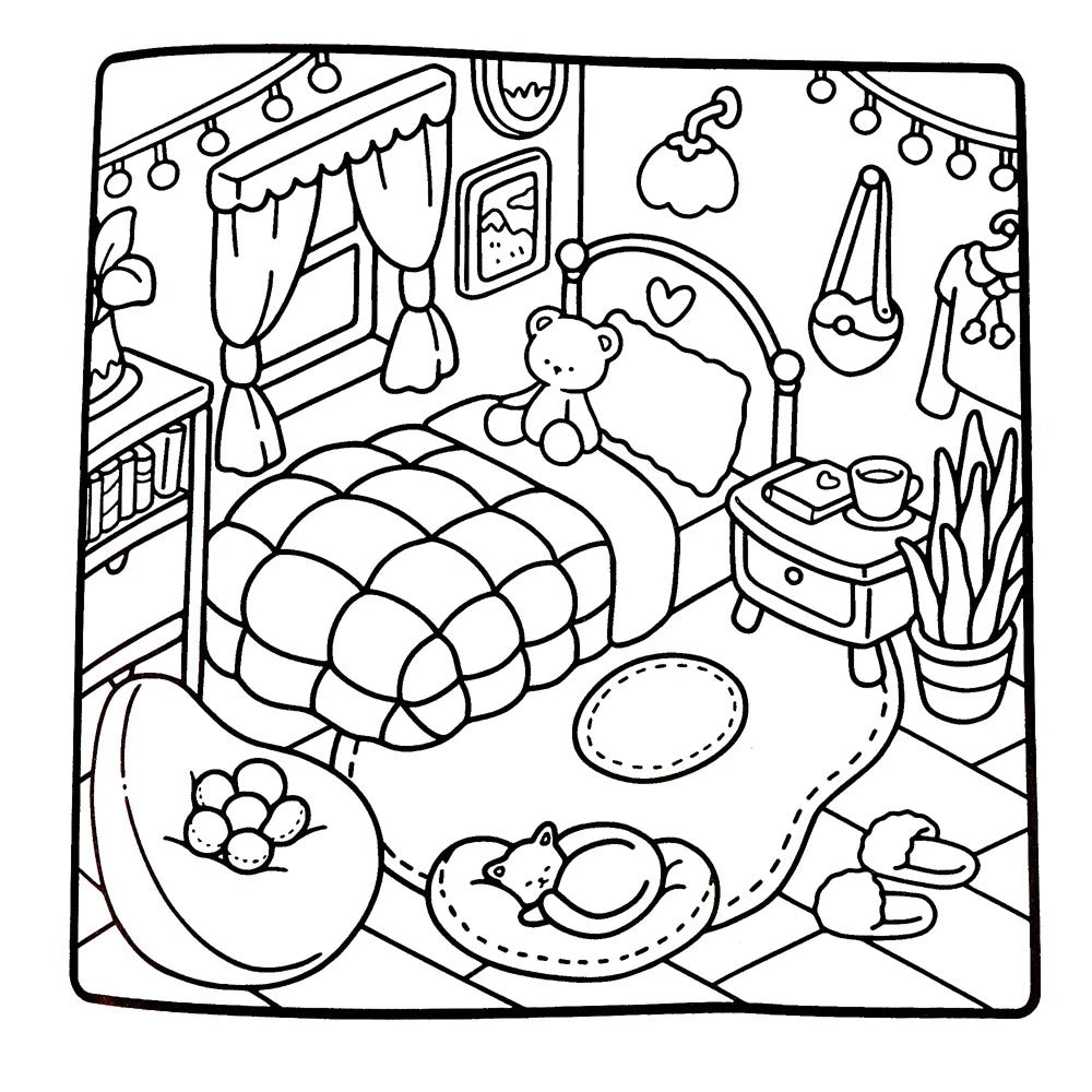 Livre de coloriage relaxant - Little Corner
