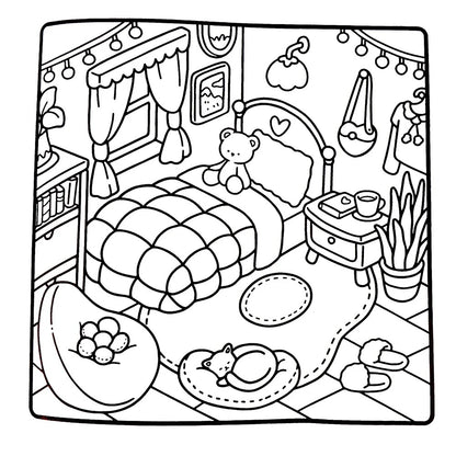 Livre de coloriage relaxant - Little Corner