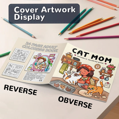 Livre de coloriage relaxant – Chats & Instants cocooning