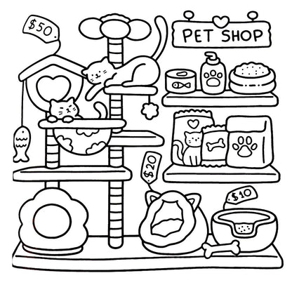 Livre de coloriage relaxant - Little Corner