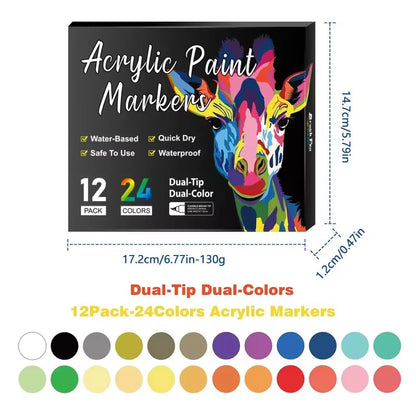 Feutres acryliques LUNIVIA™