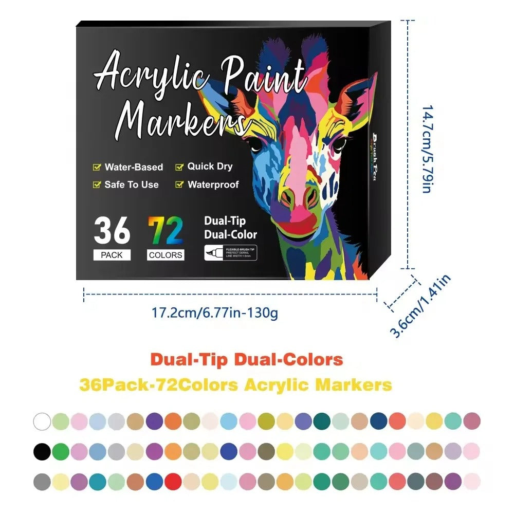 Feutres acryliques LUNIVIA™