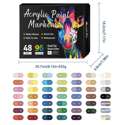 Feutres acryliques LUNIVIA™